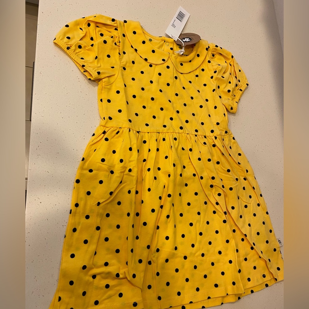 Brand new mini rodini girls dress size 5-7 years